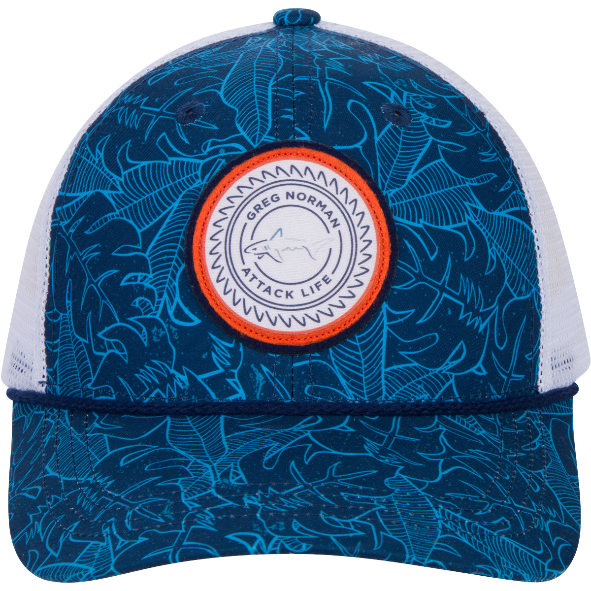 TROPICAL BLUE/WHITE