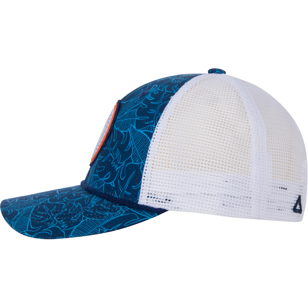 TROPICAL BLUE/WHITE
