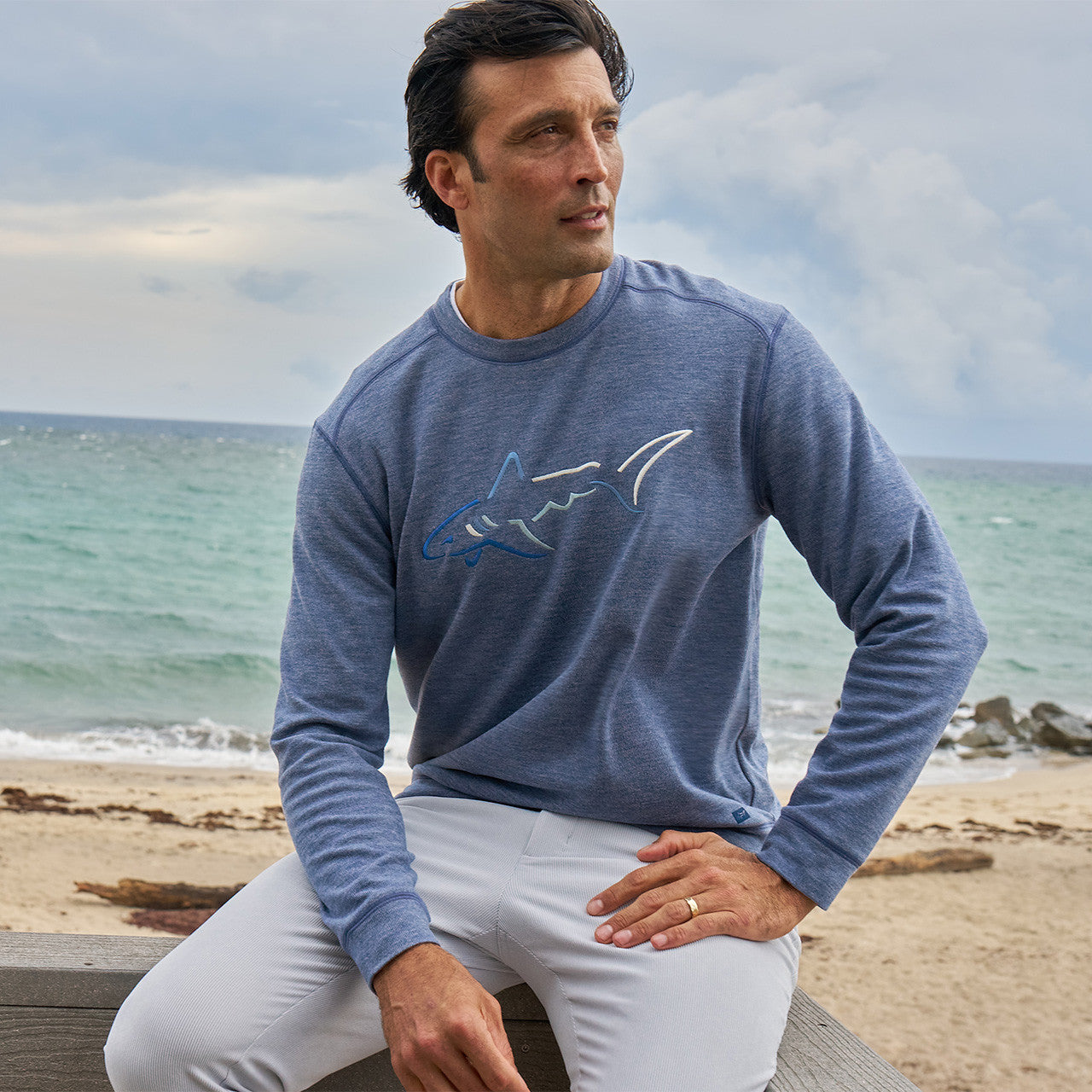 NAVY HEATHER