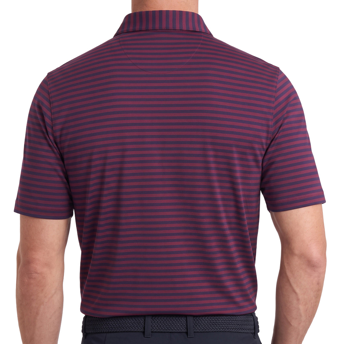 ML75 Herringbone Stripe Polo – Greg Norman Collection