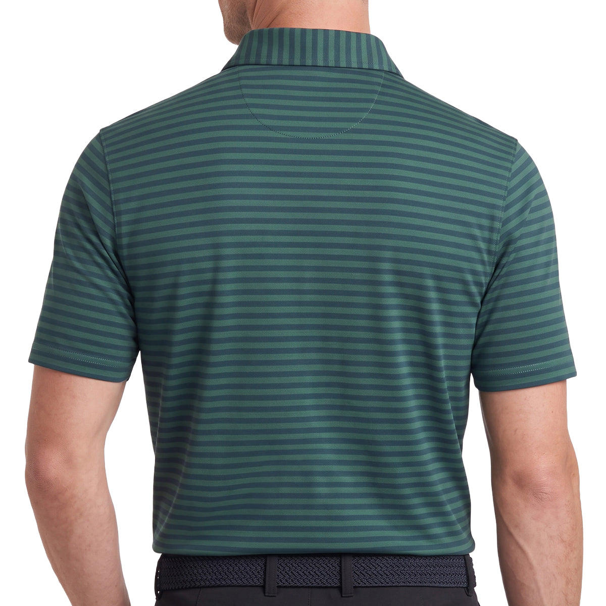 ML75 Herringbone Stripe Polo – Greg Norman Collection