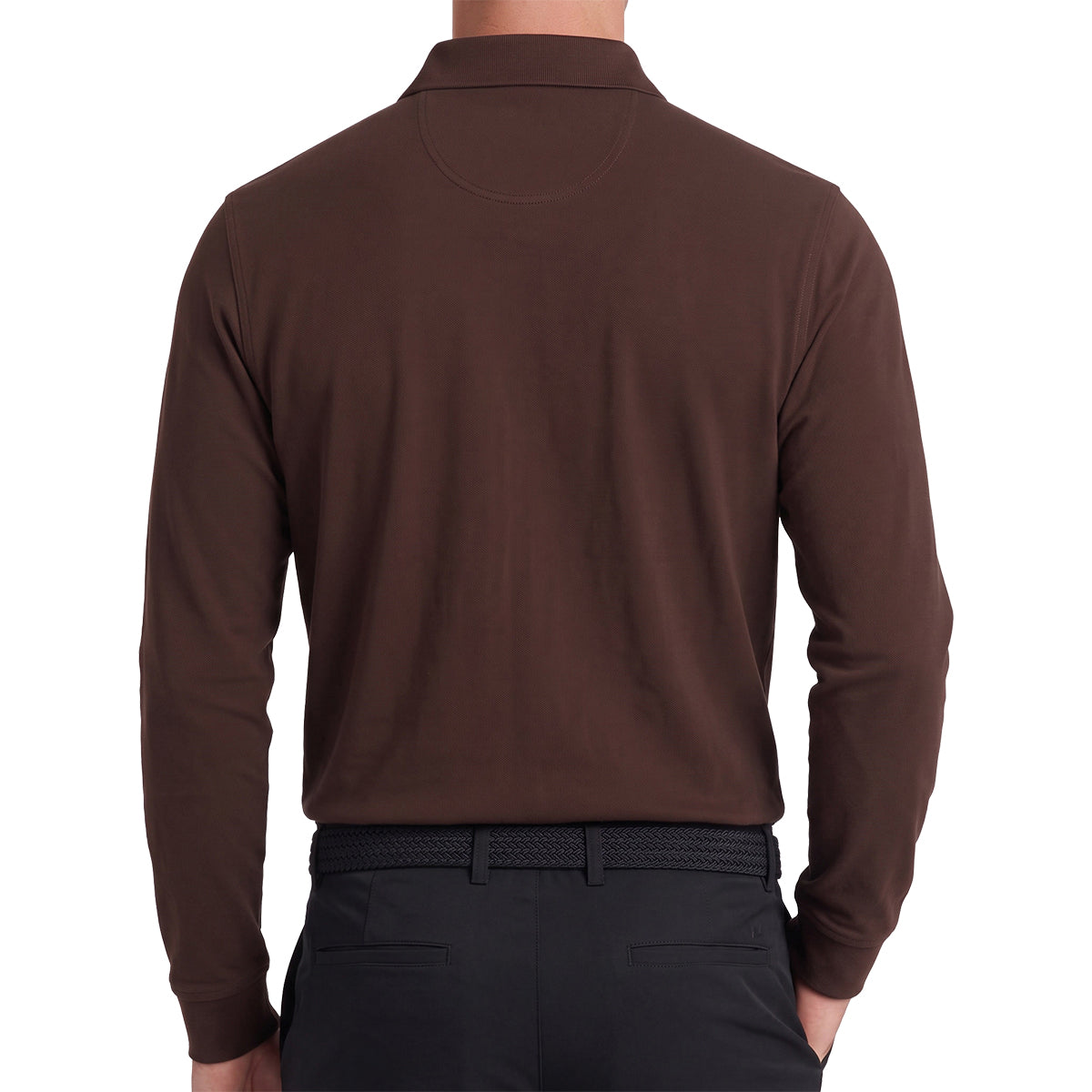Long Sleeve Pique Shark Polo – Greg Norman Collection