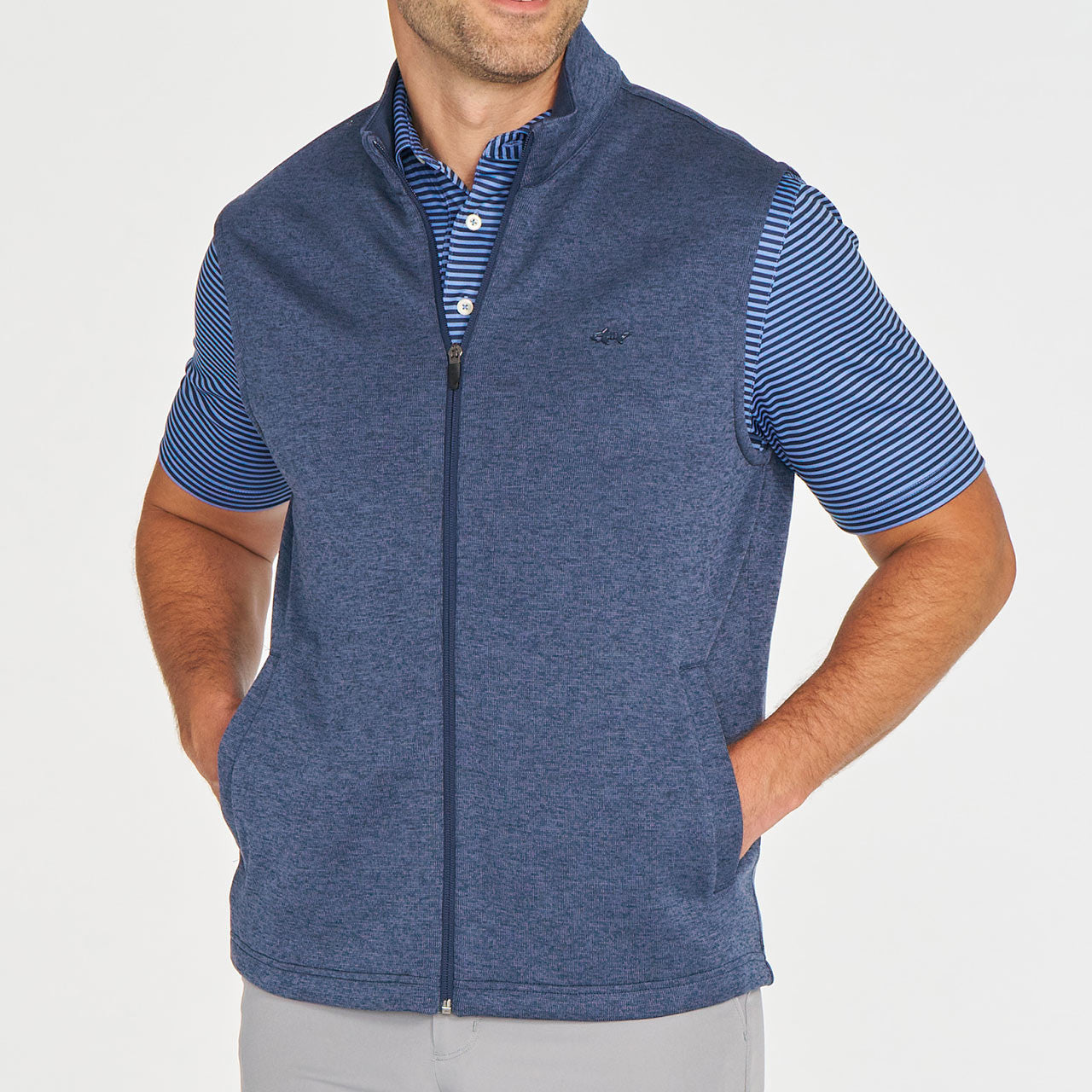NAVY HEATHER