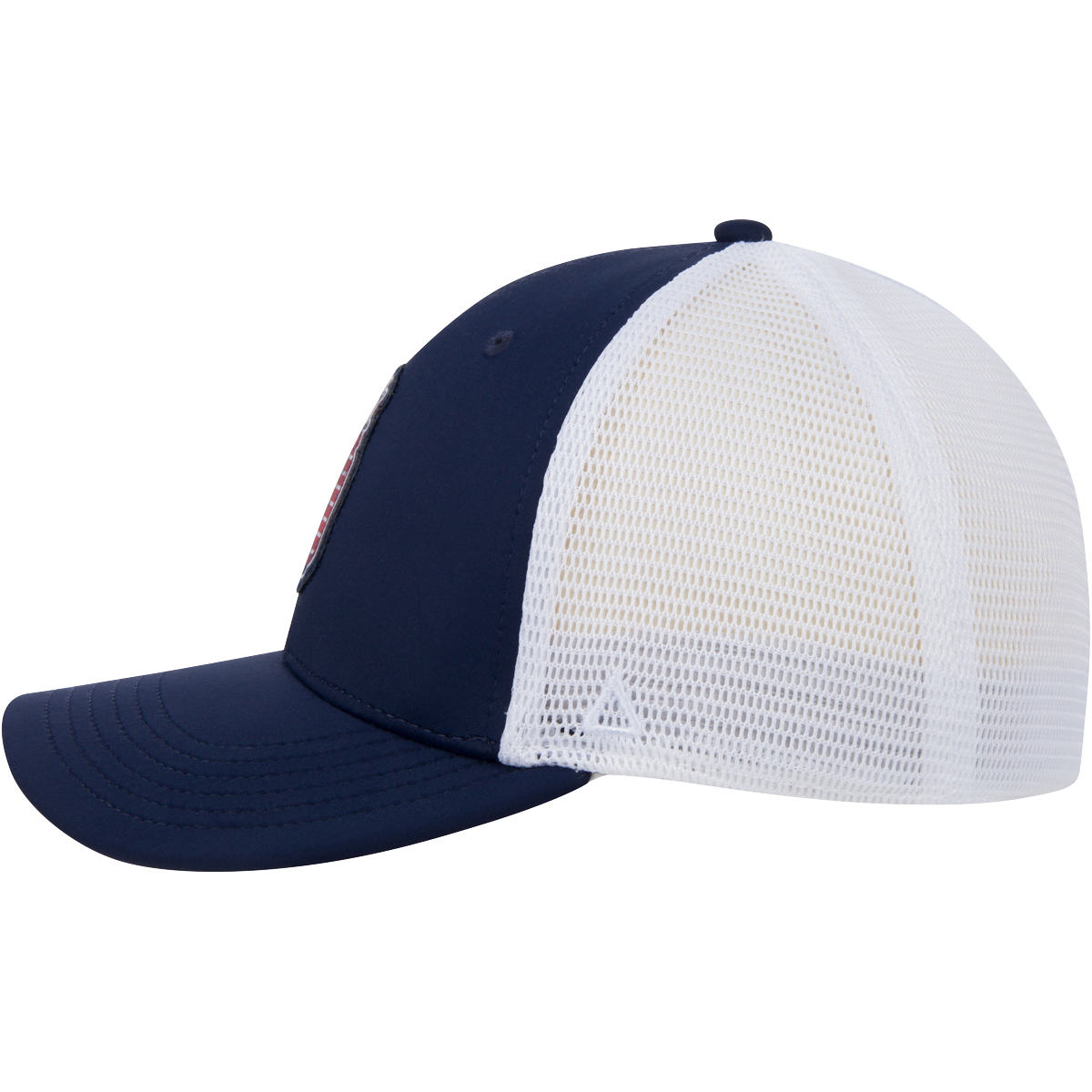 NAVY/WHITE MESH