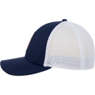 NAVY/WHITE MESH