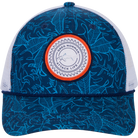 TROPICAL BLUE/WHITE