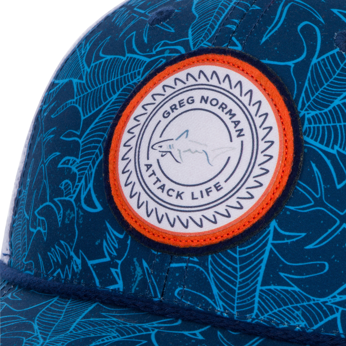 TROPICAL BLUE/WHITE