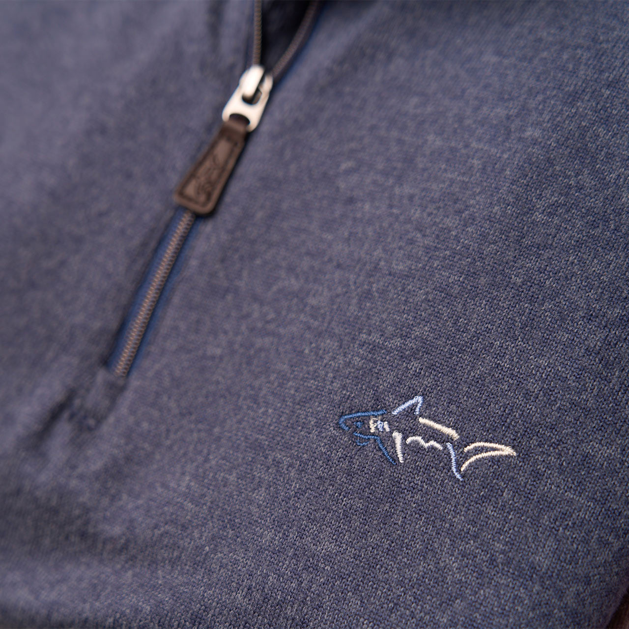 Cozy Shark Quarter Zip – Greg Norman Collection