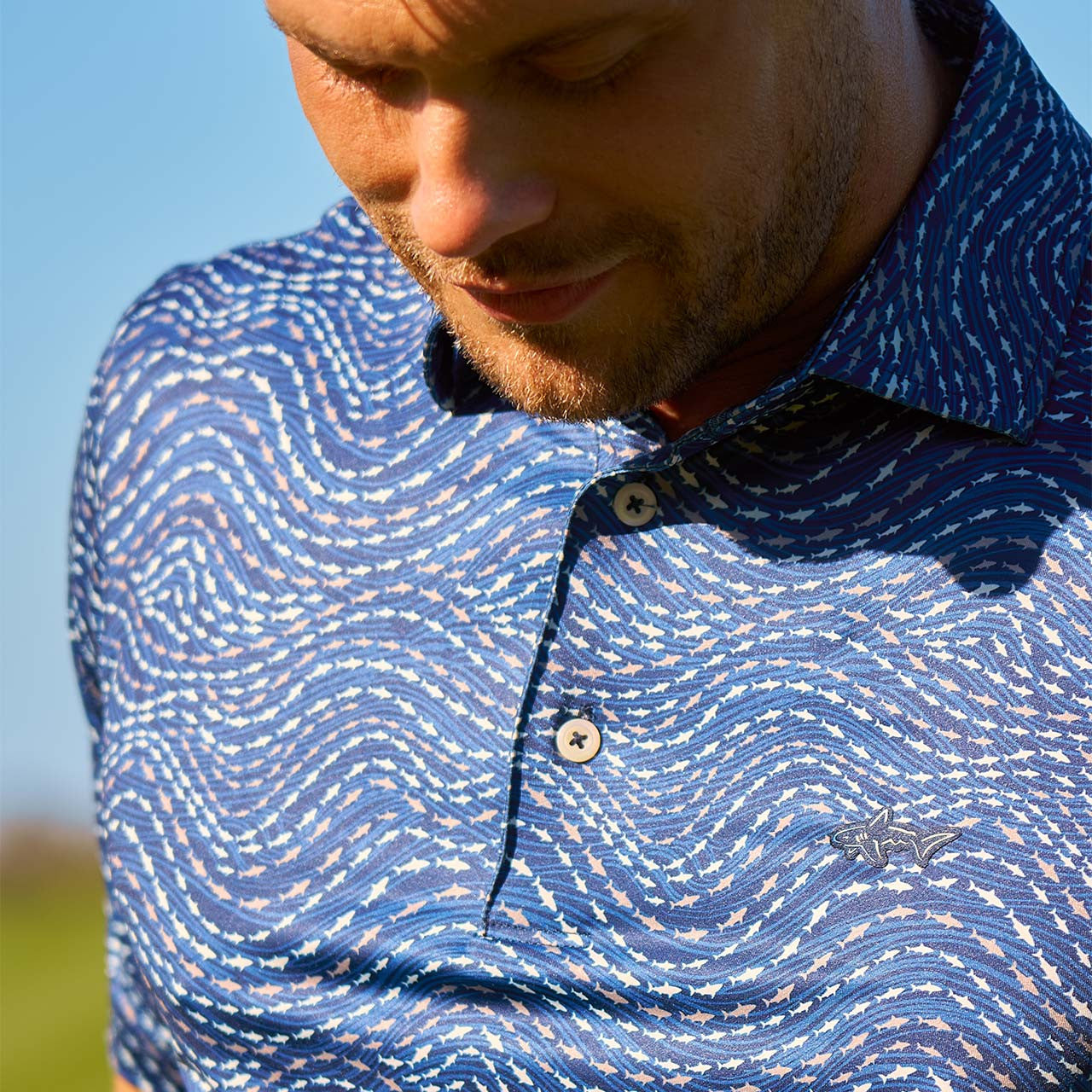 ML75 Shark Surge Polo – Greg Norman Collection