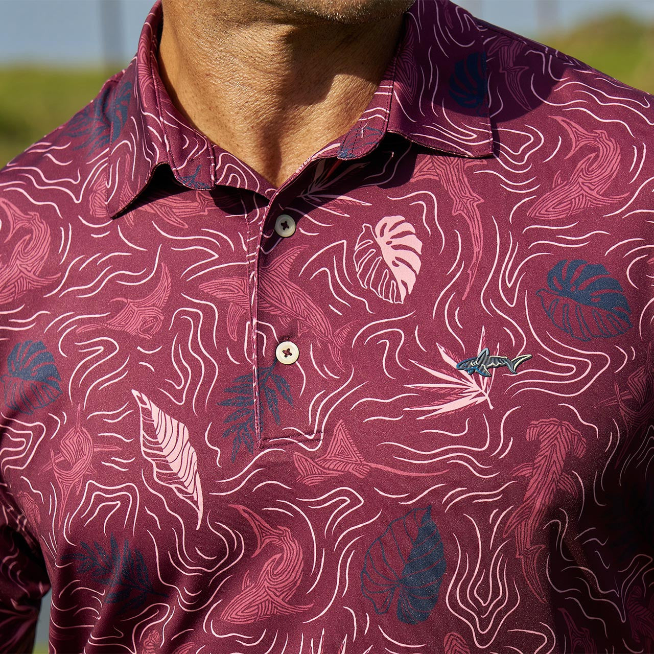 ML75 Tropical Polo – Greg Norman Collection