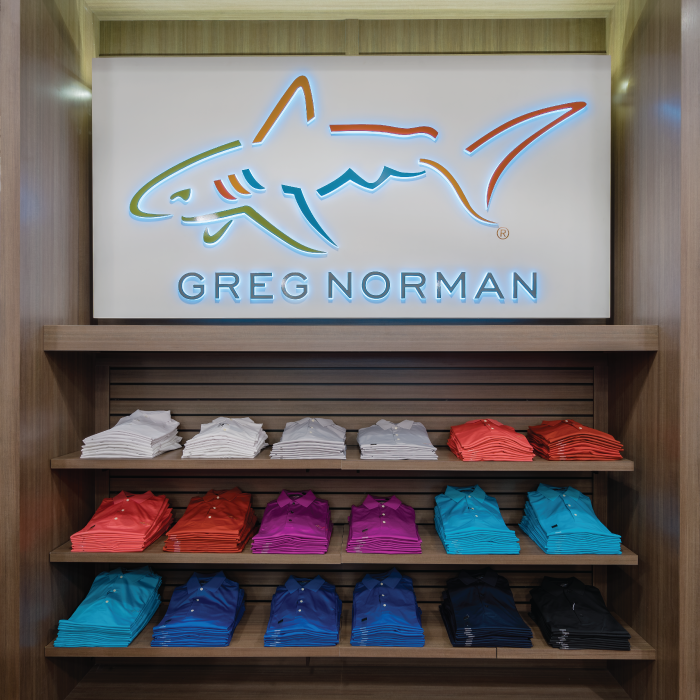 Retail Outlet Stores Greg Norman Collection